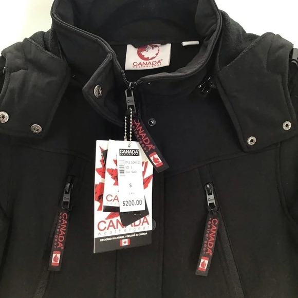 Canada Weather Gear Women’s Hooded Anorak Waterproof Winter Jacket NWT Size S - Picture 5 of 14